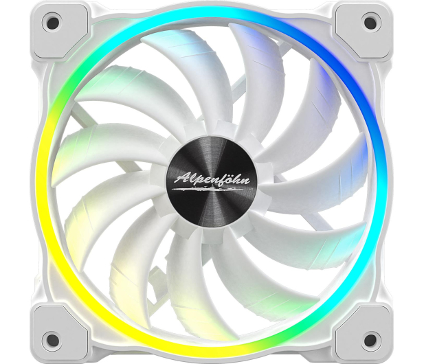 Alpenfohn Wing Boost 3 ARGB High Speed PWM White 120mm 84000000166 - 642583 - zdjęcie 3
